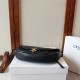 Replica Borsa Celine Halfmoon piccola morbida Triomphe Nero Imitazione Outlet Fallate