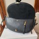Replica Borsa Celine Halfmoon piccola morbida Triomphe Nero Imitazione Outlet Fallate
