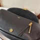 Replica Borsa Celine Halfmoon piccola morbida Triomphe Nero Imitazione Outlet Fallate