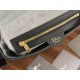 Replica Borsa a tracolla Dior Jett con patta in jacquard obliquo marrone Imitazione Outlet Fallate