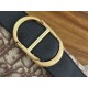 Replica Borsa a tracolla Dior Jett con patta in jacquard obliquo marrone Imitazione Outlet Fallate