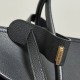 Replica Borsa tote Balenciaga Carrie Carry All Nero Imitazione Outlet Fallate