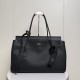 Replica Borsa tote Balenciaga Carrie Carry All Nero Imitazione Outlet Fallate