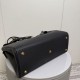 Replica Borsa tote Balenciaga Carrie Carry All Nero Imitazione Outlet Fallate