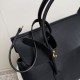 Replica Borsa tote Balenciaga Carrie Carry All Nero Imitazione Outlet Fallate