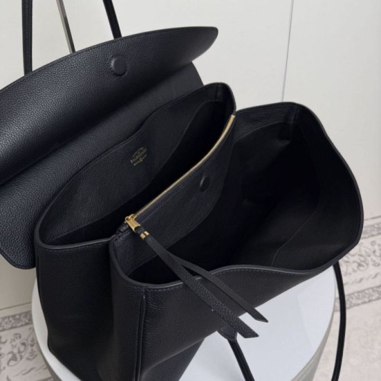 Replica Borsa tote Balenciaga Carrie Carry All Nero Imitazione Outlet Fallate