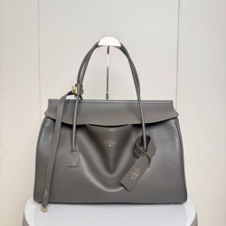 Replica Borsa tote Balenciaga Carrie Carry All Grigia Imitazione Outlet Fallate