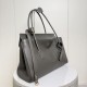 Replica Borsa tote Balenciaga Carrie Carry All Grigia Imitazione Outlet Fallate