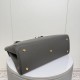 Replica Borsa tote Balenciaga Carrie Carry All Grigia Imitazione Outlet Fallate