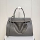 Replica Borsa tote Balenciaga Carrie Carry All Grigia Imitazione Outlet Fallate