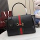 Replica Borsa a mano media Gucci Paparazzo 875018 nera Imitazione Outlet Fallate