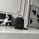 Replica Zaino Chanel Mini Classic trapuntato con logo CC AP3663 Nero Imitazione Outlet Fallate