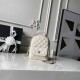 Replica Zaino Chanel Mini Classic trapuntato con logo CC AP3663 bianco Imitazione Outlet Fallate