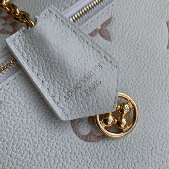 Replica Borsa Louis Vuitton Pochette Métis East West M27575 bianca Imitazione Outlet Fallate