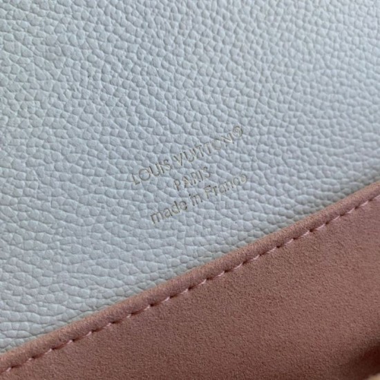 Replica Borsa Louis Vuitton Pochette Métis East West M27575 bianca Imitazione Outlet Fallate