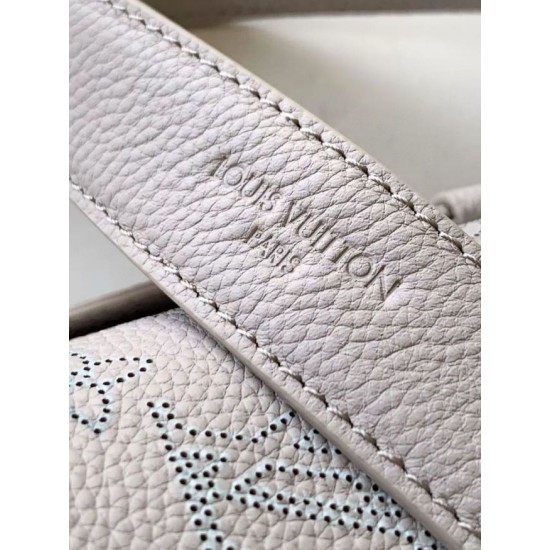 Replica Borsa a secchiello Louis Vuitton Flore M12496 M12139 grigia Imitazione Outlet Fallate