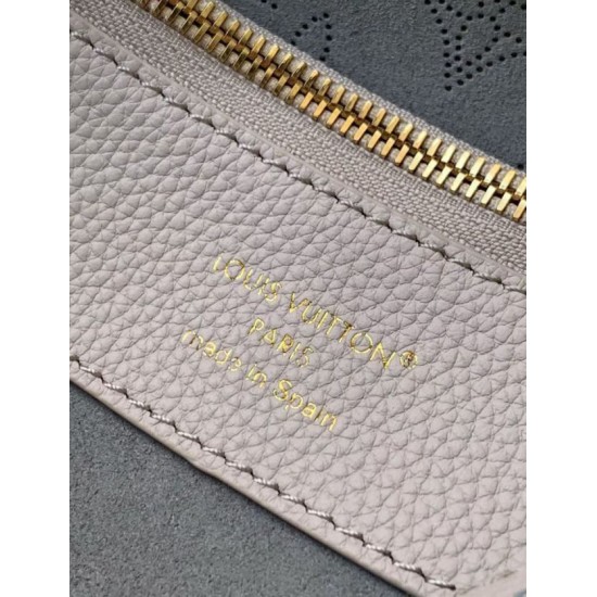 Replica Borsa a secchiello Louis Vuitton Flore M12496 M12139 grigia Imitazione Outlet Fallate