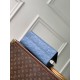 Replica Borsa tote Louis Vuitton OnTheGo PM M28181 blu Falso Online Replica Borsa tote Louis Vuitton OnTheGo PM M28181 blu Imitazione Outlet Fallate