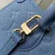 Replica Borsa tote Louis Vuitton OnTheGo PM M28181 blu Falso Online Replica Borsa tote Louis Vuitton OnTheGo PM M28181 blu Imitazione Outlet Fallate