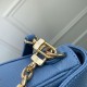Replica Portafoglio Louis Vuitton con catena Ivy M27755 Blu Imitazione Outlet Fallate