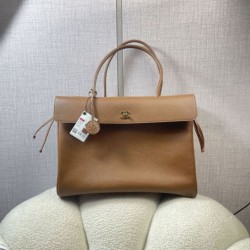 Repliche Perfette Borsa shopping grande Chanel 26S Jennie AS6289 marrone Imitazione Outlet