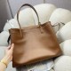 Repliche Perfette Borsa shopping grande Chanel 26S Jennie AS6289 marrone Imitazione Outlet