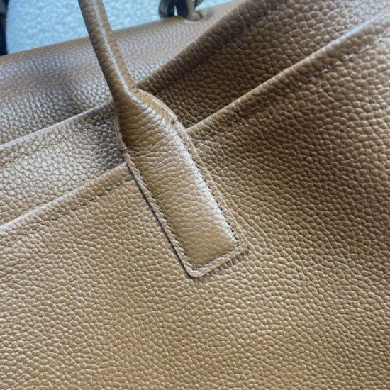 Repliche Perfette Borsa shopping grande Chanel 26S Jennie AS6289 marrone Imitazione Outlet
