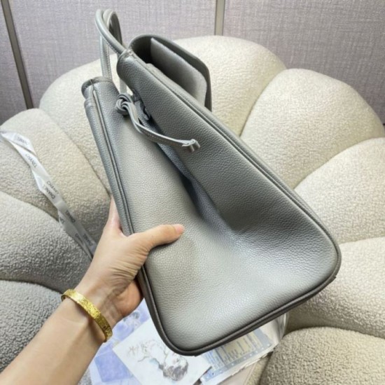 Repliche Perfette Borsa shopping grande Chanel 26S Jennie AS6289 Azzurro Imitazione Outlet