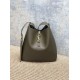 Repliche Perfette Borsa Hobo Grande YSL Saint Laurent Le 5 à 7 morbida muschio chiaro Imitazione Outlet