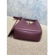 Repliche Perfette Borsa Hobo Grande YSL Saint Laurent Le 5 à 7 morbida Borgogna Imitazione Outlet