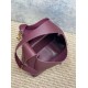 Repliche Perfette Borsa Hobo Grande YSL Saint Laurent Le 5 à 7 morbida Borgogna Imitazione Outlet