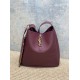 Repliche Perfette Borsa Hobo Grande YSL Saint Laurent Le 5 à 7 morbida Borgogna Imitazione Outlet