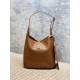 Repliche Perfette Borsa a tracolla piccola morbida Hobo YSL Saint Laurent Le 5 À 7 morbida marrone Imitazione Outlet