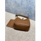 Repliche Perfette Borsa a tracolla piccola morbida Hobo YSL Saint Laurent Le 5 À 7 morbida marrone Imitazione Outlet