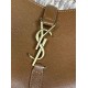 Repliche Perfette Borsa a tracolla piccola morbida Hobo YSL Saint Laurent Le 5 À 7 morbida marrone Imitazione Outlet