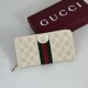Repliche Perfette Portafoglio Gucci Ophidia GG Supreme con cerniera 838484 beige Imitazione Outlet