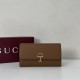 Repliche Perfette Portafoglio continentale Gucci Softbit 828147 Marrone Imitazione Outlet