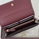 Repliche Perfette Portafoglio continentale Gucci Softbit 828147 Borgogna Imitazione Outlet