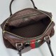 Repliche Perfette Borsa Gucci Borsetto Boston media 866732 Scamosciata marrone Imitazione Outlet