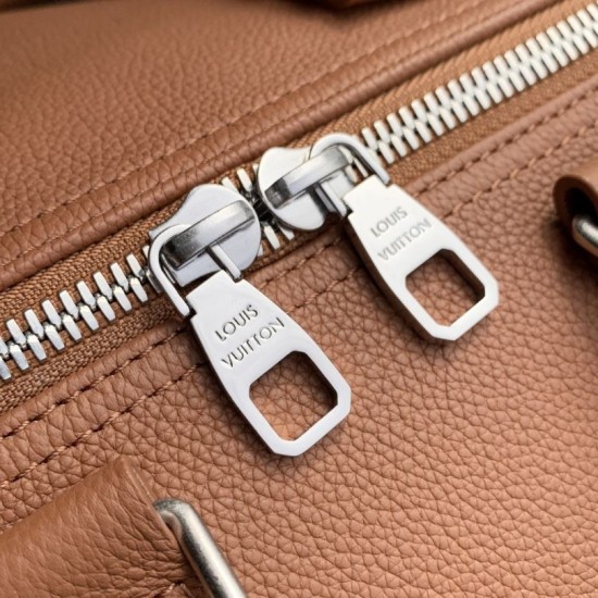 Repliche Perfette Borsa Louis Vuitton Keepall Bandoulière 35 M25980 Marrone Imitazione Outlet