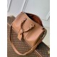 Repliche Perfette Borsa Louis Vuitton Keepall Bandoulière 35 M25980 Marrone Imitazione Outlet