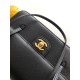 Perfette Replica Borsa a tracolla Chanel 26P Preppy Coco AP6130 nera Imitazione Outlet
