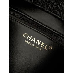 Perfette Replica Borsa a tracolla Chanel 26P Preppy Coco AP6130 nera Imitazione Outlet