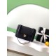 Perfette Replica Borsa a tracolla Chanel 26P Preppy Coco AP6130 nera Imitazione Outlet