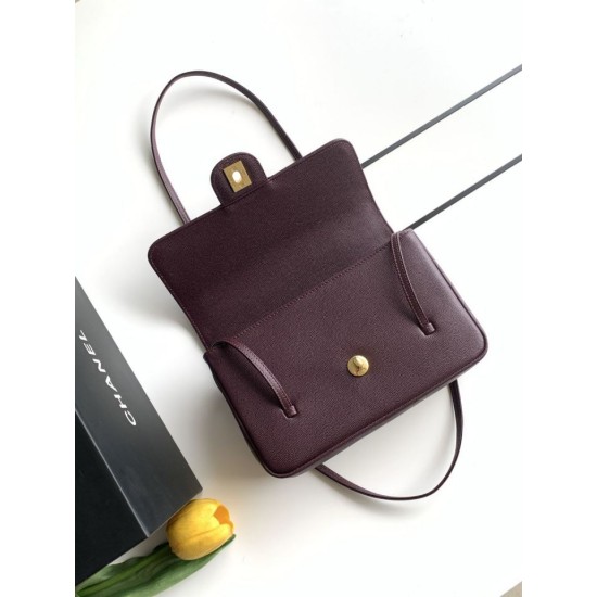 Replica Borsa a tracolla Chanel 26P Preppy Coco AP6130 Borgogna Falsa Online Economiche Perfette Replica Borsa a tracolla Chanel 26P Preppy Coco AP6130 Borgogna Imitazione Outlet