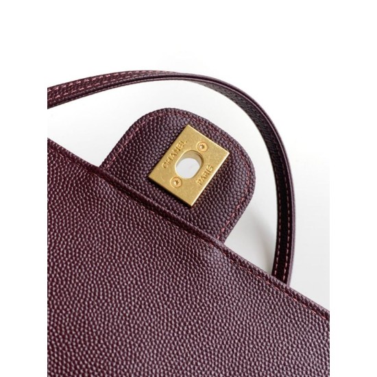 Replica Borsa a tracolla Chanel 26P Preppy Coco AP6130 Borgogna Falsa Online Economiche Perfette Replica Borsa a tracolla Chanel 26P Preppy Coco AP6130 Borgogna Imitazione Outlet