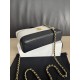 Perfette Replica Borse Chanel 26P Vanity con catena AP5186 scamosciata di vitello grigia Imitazione Outlet
