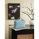 Perfette Replica Chanel 26P Beauty case sottile con manico superiore trapuntato e catena AP5100 Blu Imitazione Outlet