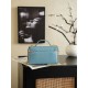Perfette Replica Chanel 26P Beauty case sottile con manico superiore trapuntato e catena AP5100 Blu Imitazione Outlet