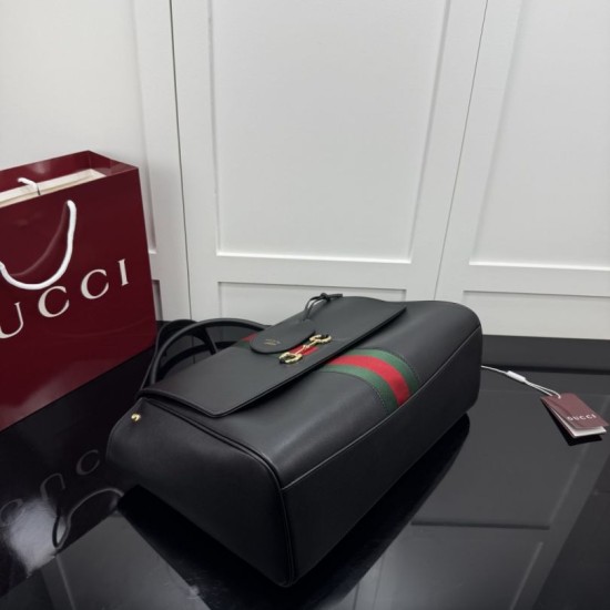 Replica Borsa a mano media Gucci Paparazzo 875019 nera Falsa Online Economiche Perfette Replica Borsa a mano media Gucci Paparazzo 875019 nera Imitazione Outlet